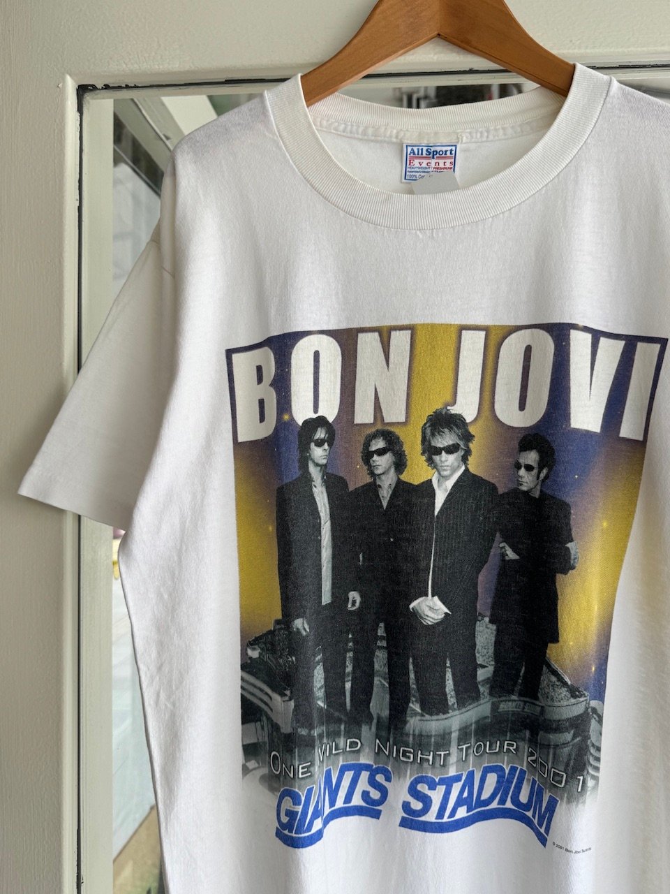 2001年 BON JOVI “One Wild Night Tour” Tシャツ | CUS