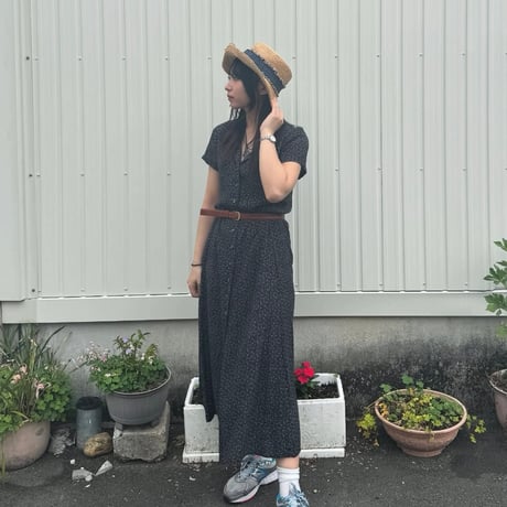 CHICO’S DESIGN  総柄ロングワンピース
