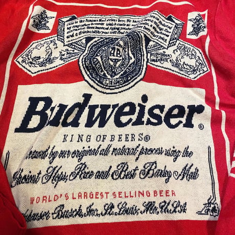 Budweiserニット