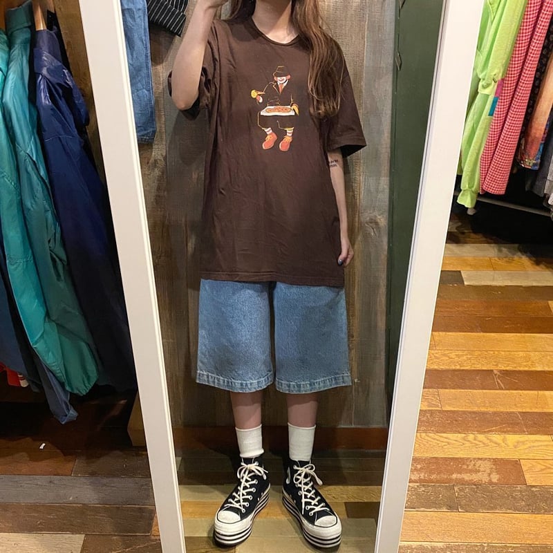 ブチヘッド　マクドナルド ドナルド フット ヴィンテージTシャツ ブーツ靴ドナルドマクドナルド 90s ヴィンテージ TシャツMcDonald