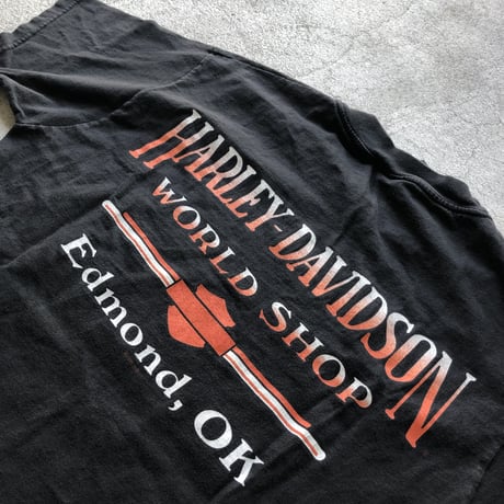 90's USA製  HARLEY DAVIDSON プリントTシャツ
