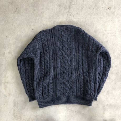 BONNER OF IRELANDフィッシャーマンセーターXL