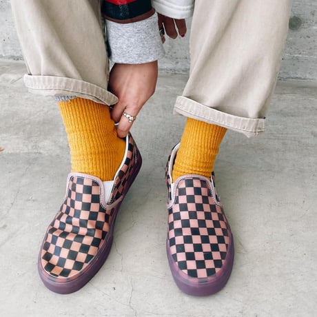 VANSチェッカースリッポン