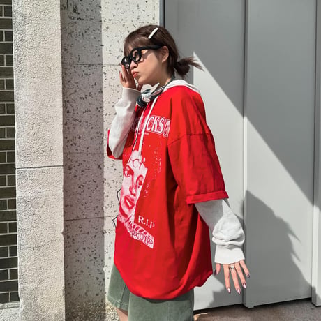 KING OF POPマイケルジャクソンTシャツ
