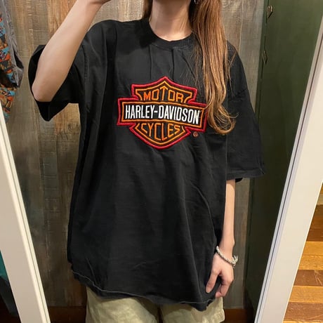 カナダ製ハーレダビッドソンビッグTシャツ