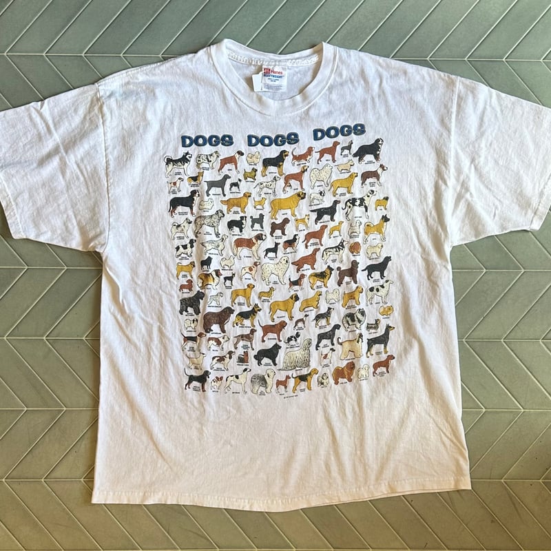 USA製 DOG図鑑Tシャツ | CUSTOM FEVER