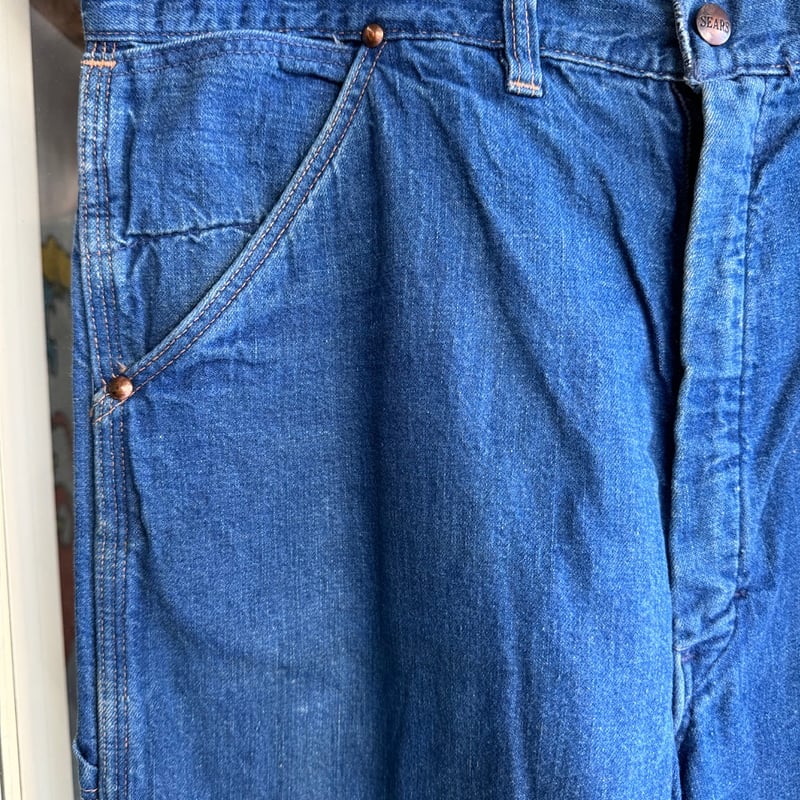 60's〜SEARS 裏地付きビンテージペインターパンツ | CUSTOM FEVER