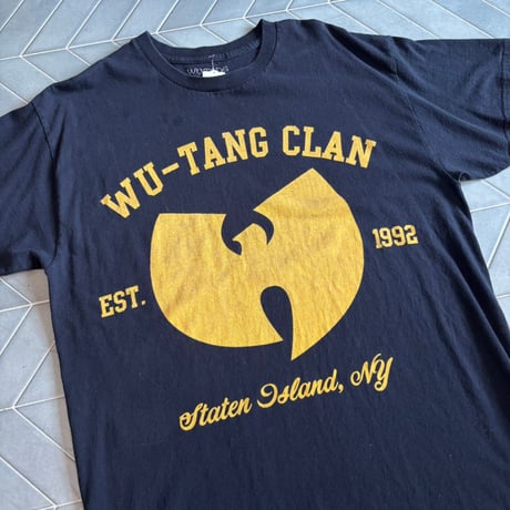 WU-TANG CLAN プリントTシャツ