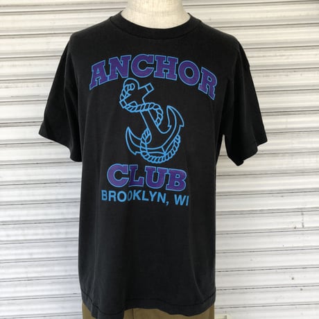 〜90's ANCHOR CLUB プリントTシャツ