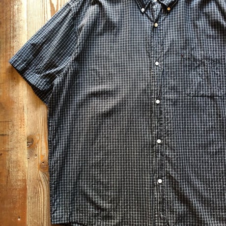 Ralph Lauren  半袖チェックシャツ XL