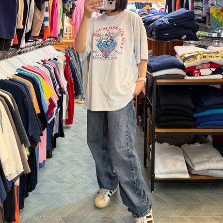 90s USA製 両面プリントTシャツ