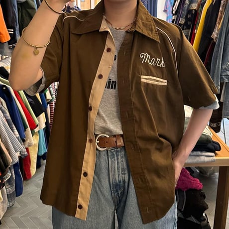 USA製King Louieボーリングシャツ