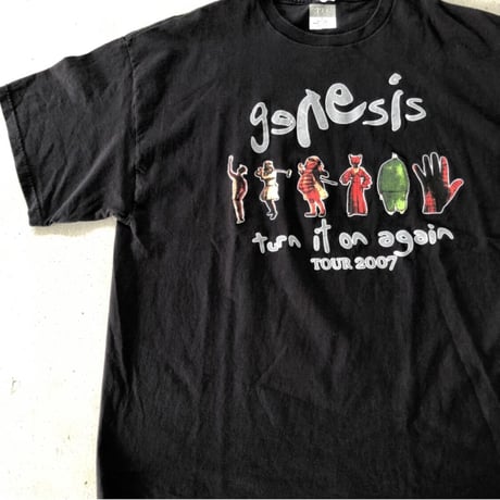 genesis バンドTシャツ  XL