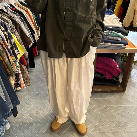 リメイクチャイナボタンシャツ XL