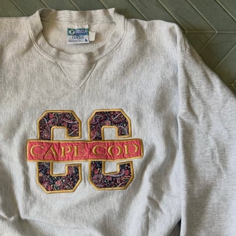 90s USA製 ワッペンスウェット