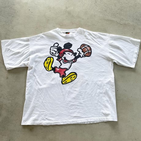 ラグビーミッキー両面Tシャツ