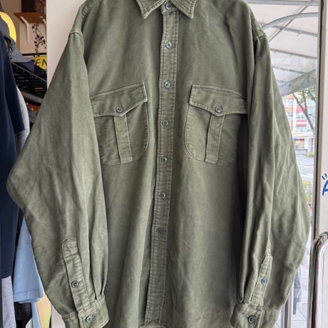 Ralph Lauren モールスキンシャツ 〝SAFARI〟