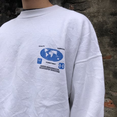 〜90's USA製プリントスウェット XXL