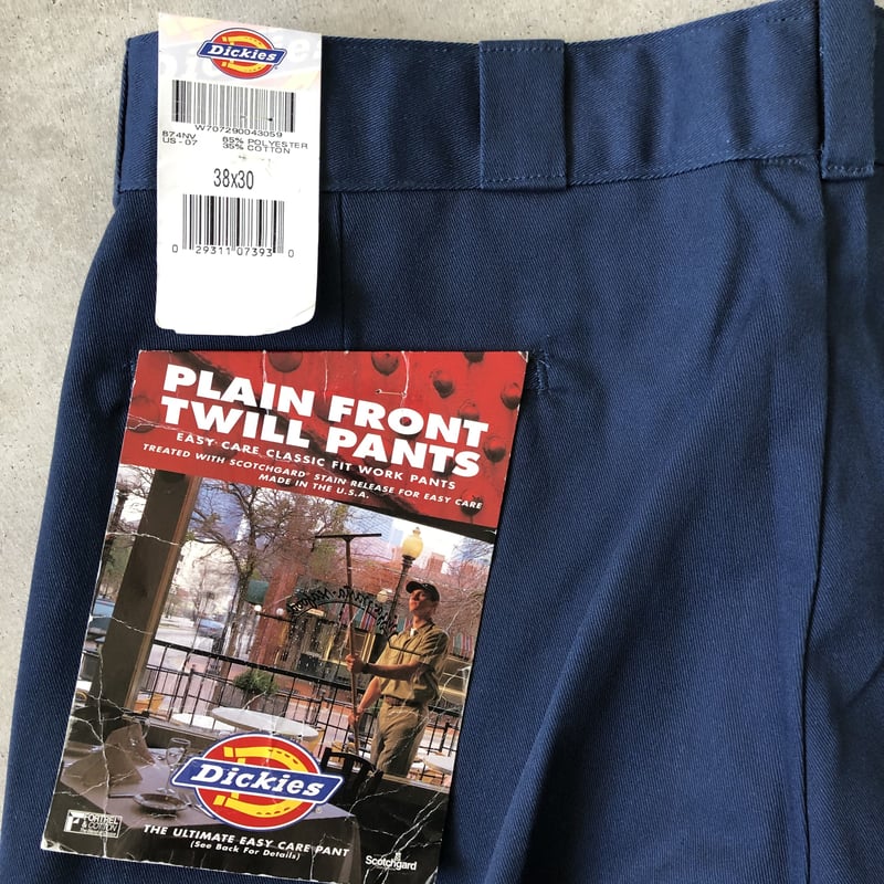 【USA製】80s ディッキーズ Dickies 874 W38 L30 USA製 ディッキーズ 874 W34 L29 | CUSTOM FEVER