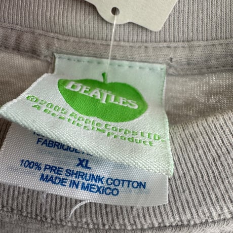 00's THE BEATLES プリントT XL