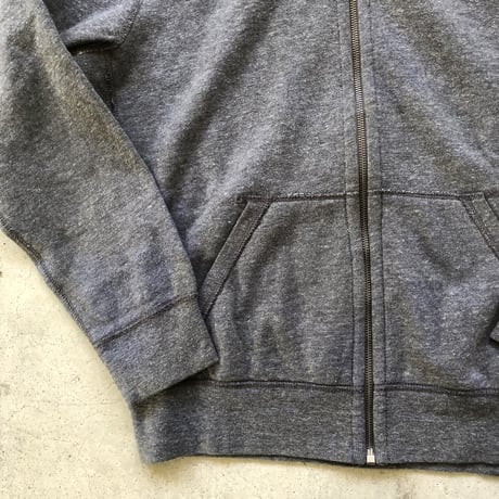 POLO フルジップフーディ グレー