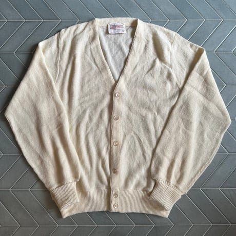 70s USA製 アクリルカーディガン