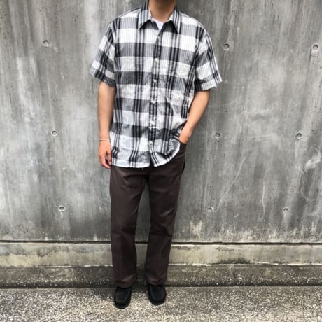 ピエールカルダンチェックシャツ