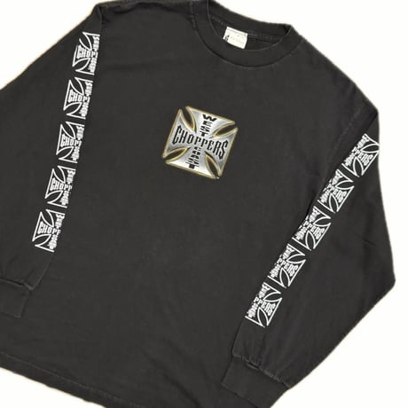 WEST COAST CHOPPERS 袖プリントロンT M
