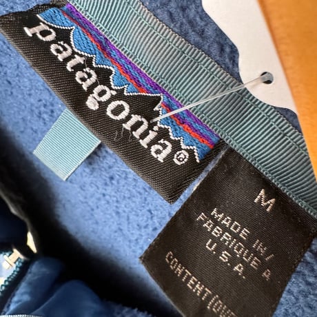 USA製90's PATAGONIA フルジップフリースジャケット M