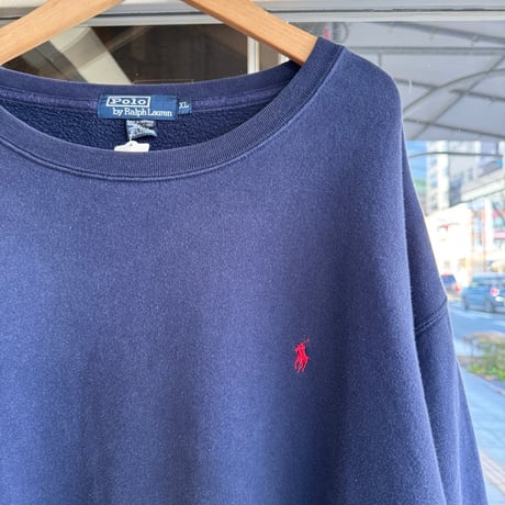 POLO ワンポイントスウェット XL