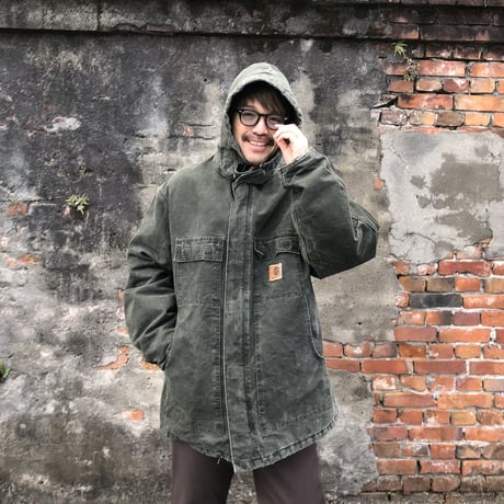 Carhartt フード付きトラディショナルコート