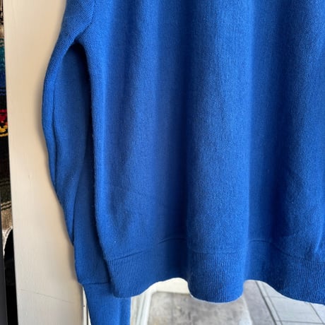 80年代 LACOSTE アクリルカーディガン XL