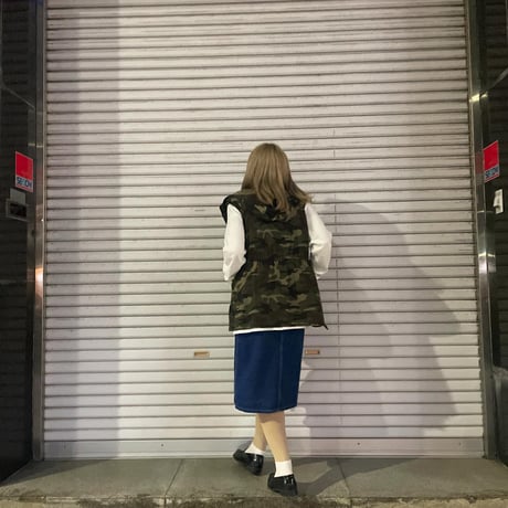 ZENANA OUTFITTERS フード付迷彩柄ベスト