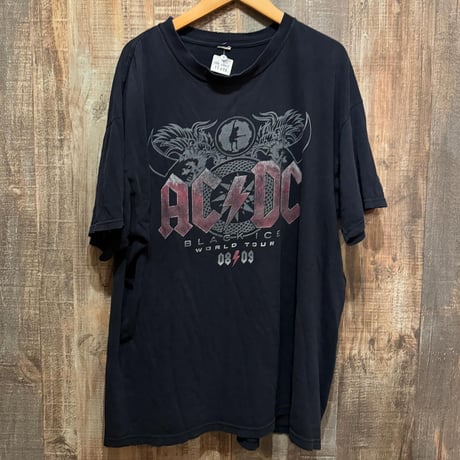AC/DC BLACK ICE  world tour Tシャツ