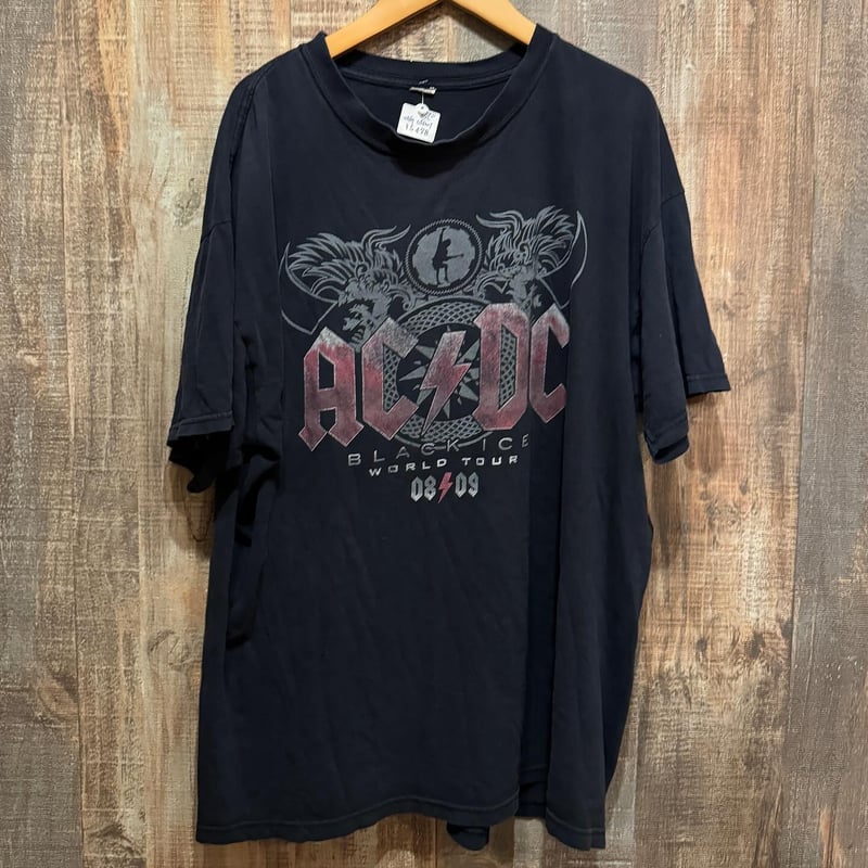 AC/DC BLACK ICE world tour Tシャツ | CUSTOM FEVER
