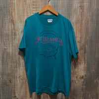 Hanes  USA製　アメリカ地図プリントTシャツ