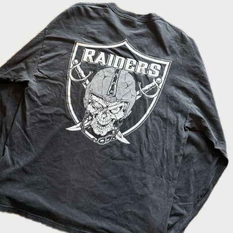 〜00's RAIDERS 袖プリントロンT