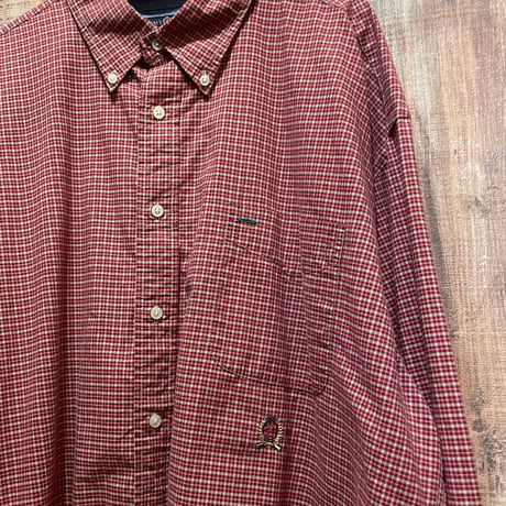 TOMMY HILFIGER BDチェックシャツ