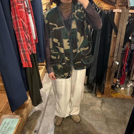 迷彩ハンティングベスト