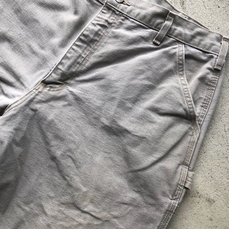 極太00s POLO JEANS ヘビーオンスダック地 ペインターショーツ 極太00s POLO JEANS ヘビーオンスダック地 ペインターショーツ