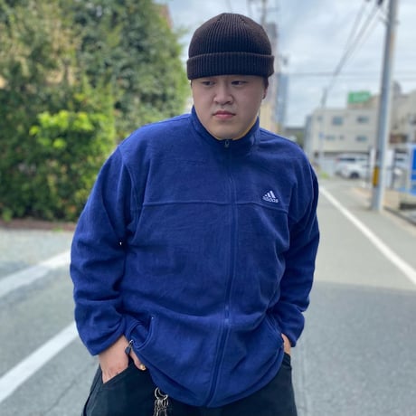 90s adidas フルジップフリース