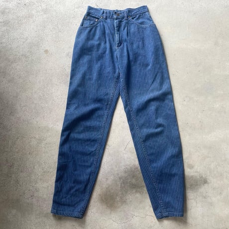 LEE ストライプデニムパンツ