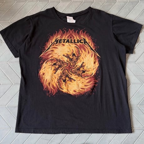 メタリカ プリントTシャツ