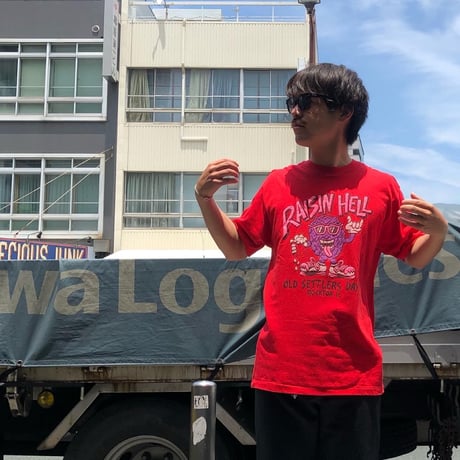 80's カリフォルニアレーズン プリントTシャツ XL