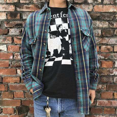 80's Levi's ネルシャツ M