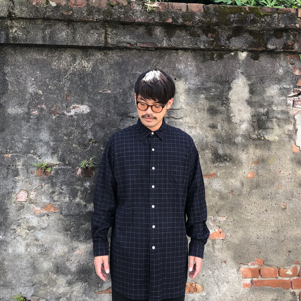 Ralph Lauren Marlowe ブラック シャツ ポニー無し Ralph Lauren チェックシャツ〝MARLOWE〟ポニーマーク無し