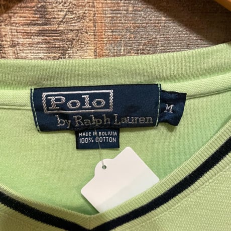 POLO リブラインTシャツ