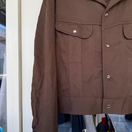 70's USA製 Lee ウエスタンシャツジャケット