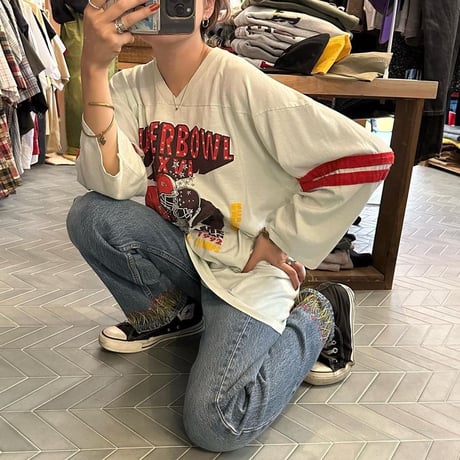 92年USA製フットボールTシャツ🏈