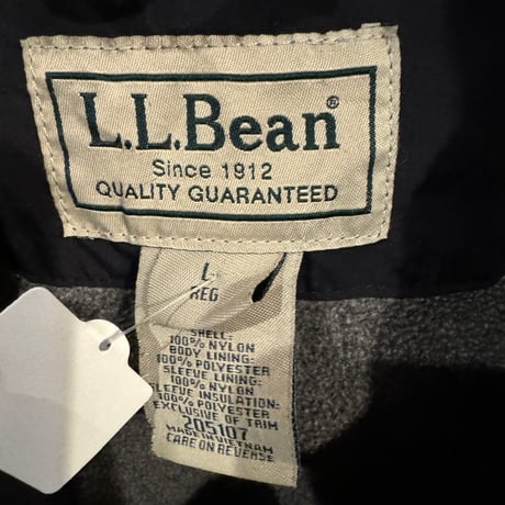 L.L.Bean 〝WARM-UP JACKET〟 ブラック